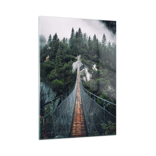Obraz na skle - Pouze pro orly - 50x70 cm