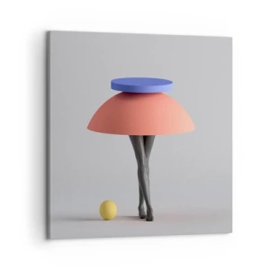 Obraz na plátně - Surrealistická kompozice - 60x60 cm