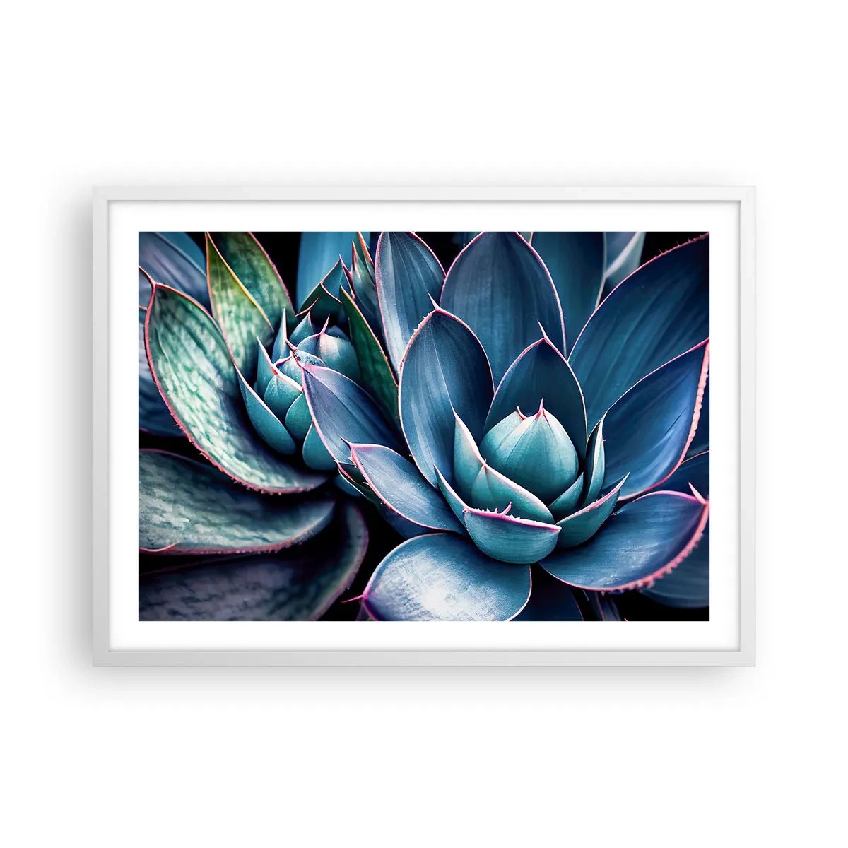 Plakát v bílém rámu - Vitální síla - 70x50 cm