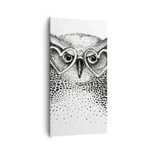 Obraz na plátně - Moudře a s láskou - 65x120 cm