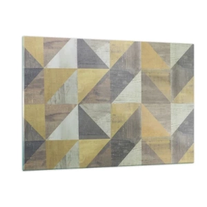Obraz na skle - V úhlu trojúhelníku - 120x80 cm