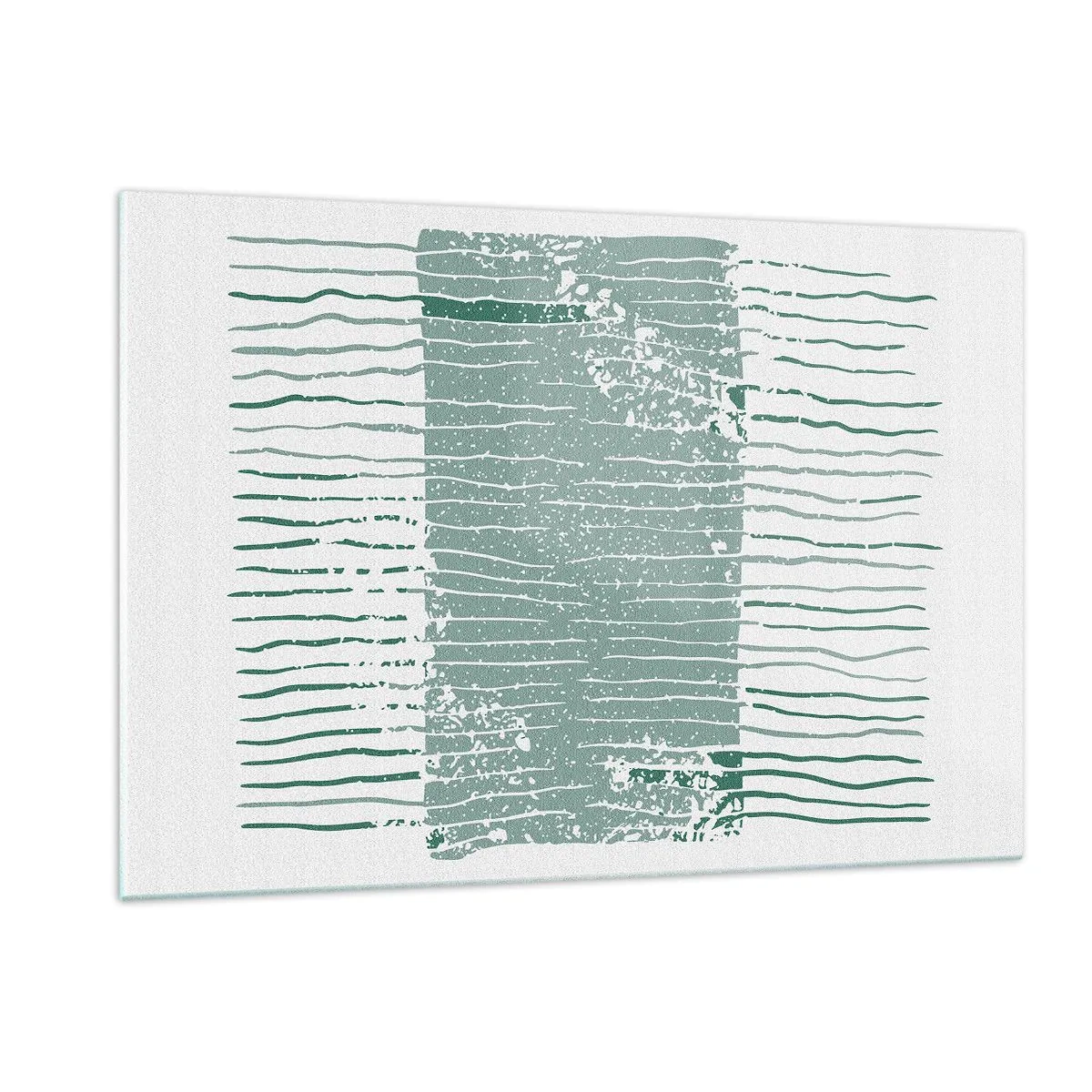 Obraz na skle - Mořská abstrakce - 120x80 cm