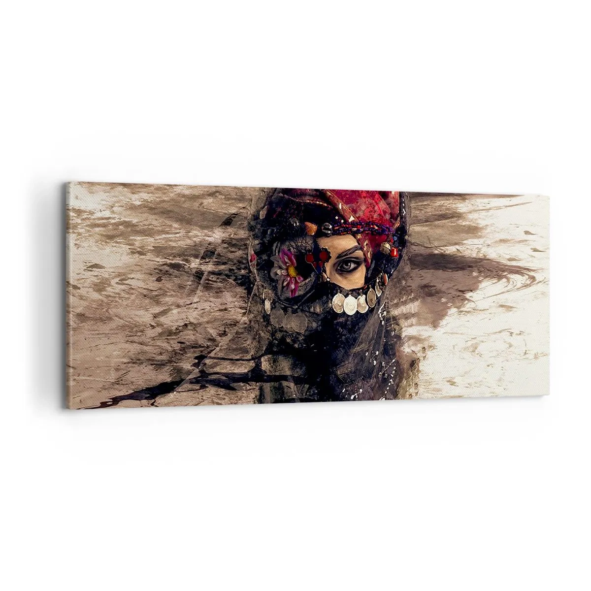 Obraz na plátně - Přinejmenším znepokojující - 100x40 cm