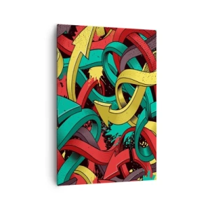 Obraz na plátně - Kudy do cíle? - 70x100 cm