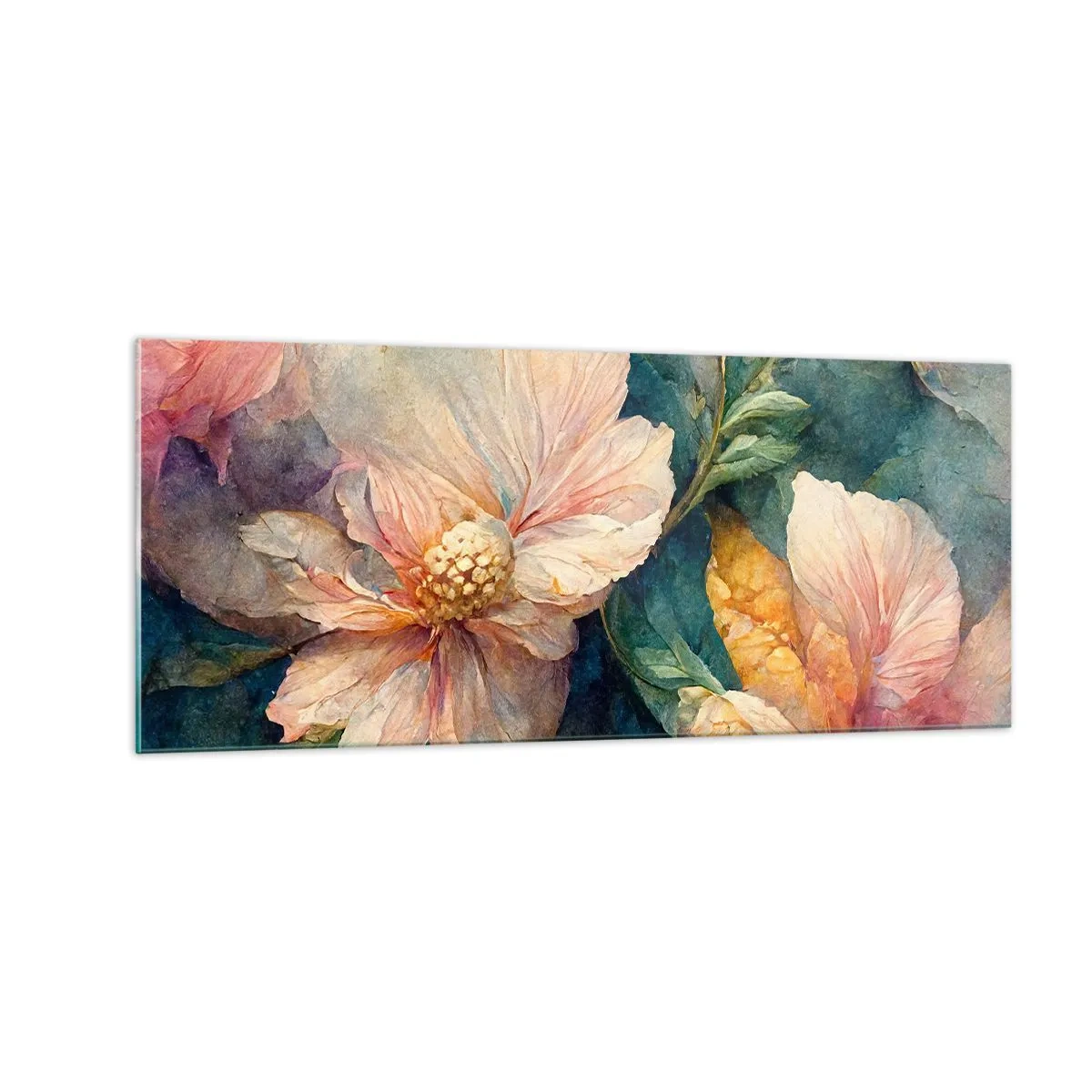 Obraz na skle - Čirá subtilnost - 100x40 cm