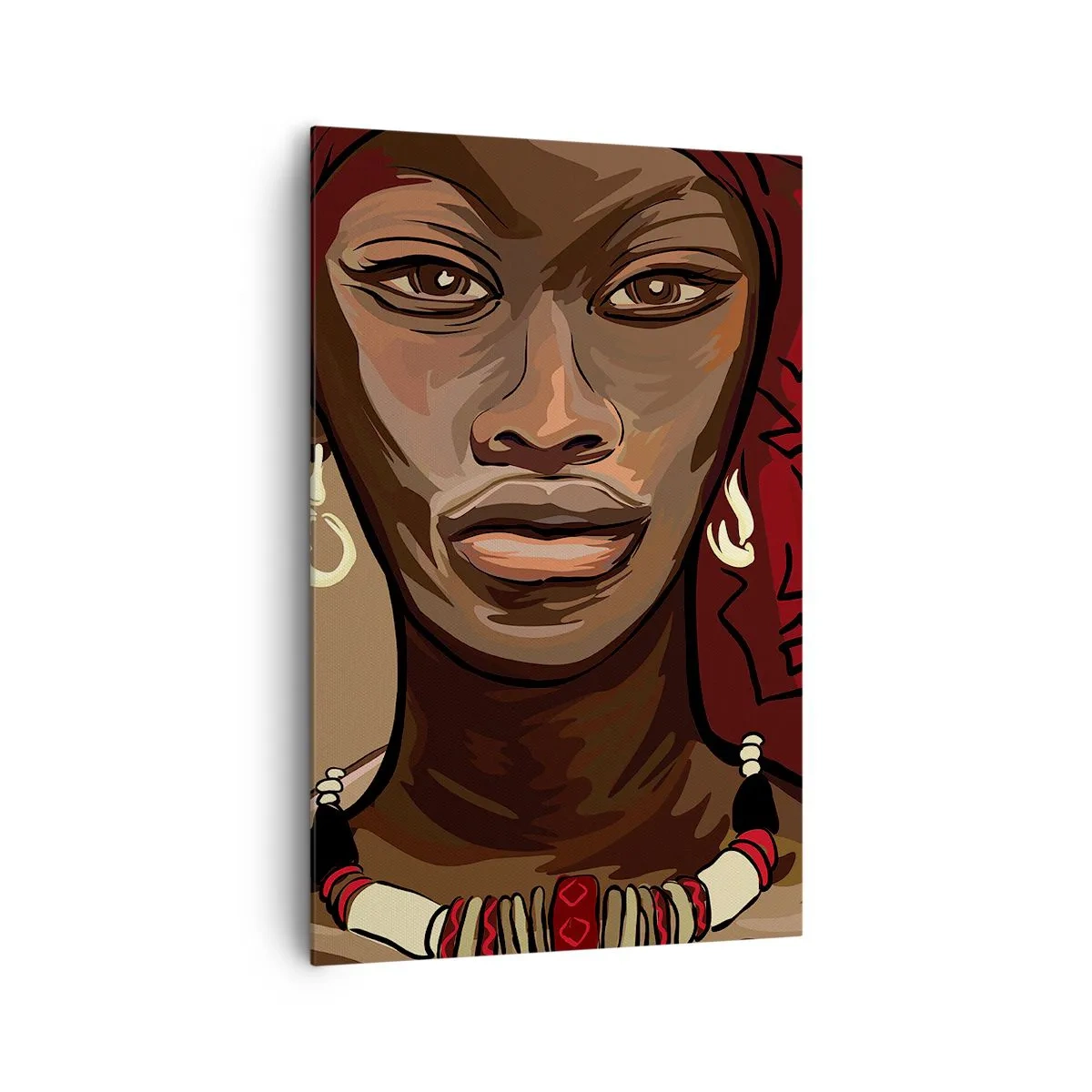 Obraz na plátně - Ebenová Venuše - 80x120 cm