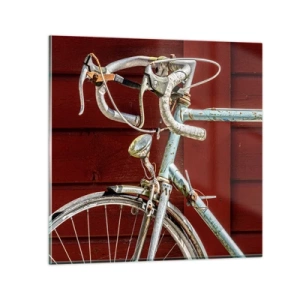 Obraz na skle - Stvořený pro vítězství - 30x30 cm