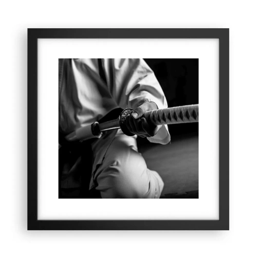 Plakát v černém rámu - Duše bojovníka - 30x30 cm