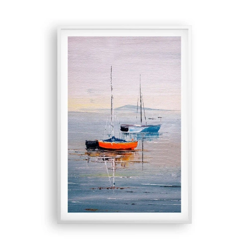 Plakát v bílém rámu - Zasloužený odpočinek - 61x91 cm