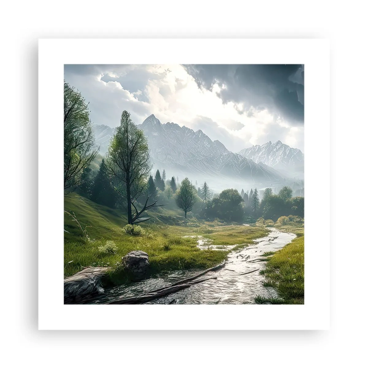 Plakát - Tam a zpět - 40x40 cm