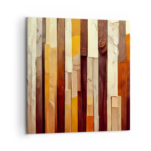 Obraz na plátně - Hymna lesních stromů - 50x50 cm