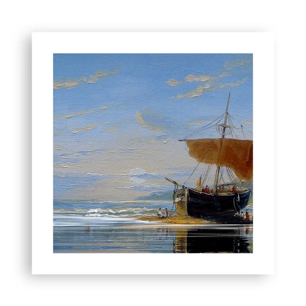 Plakát - Voda, země, vzduch - 40x40 cm