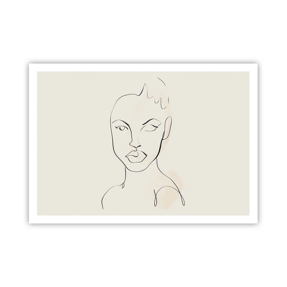 Plakát - Obrys smyslnosti - 100x70 cm