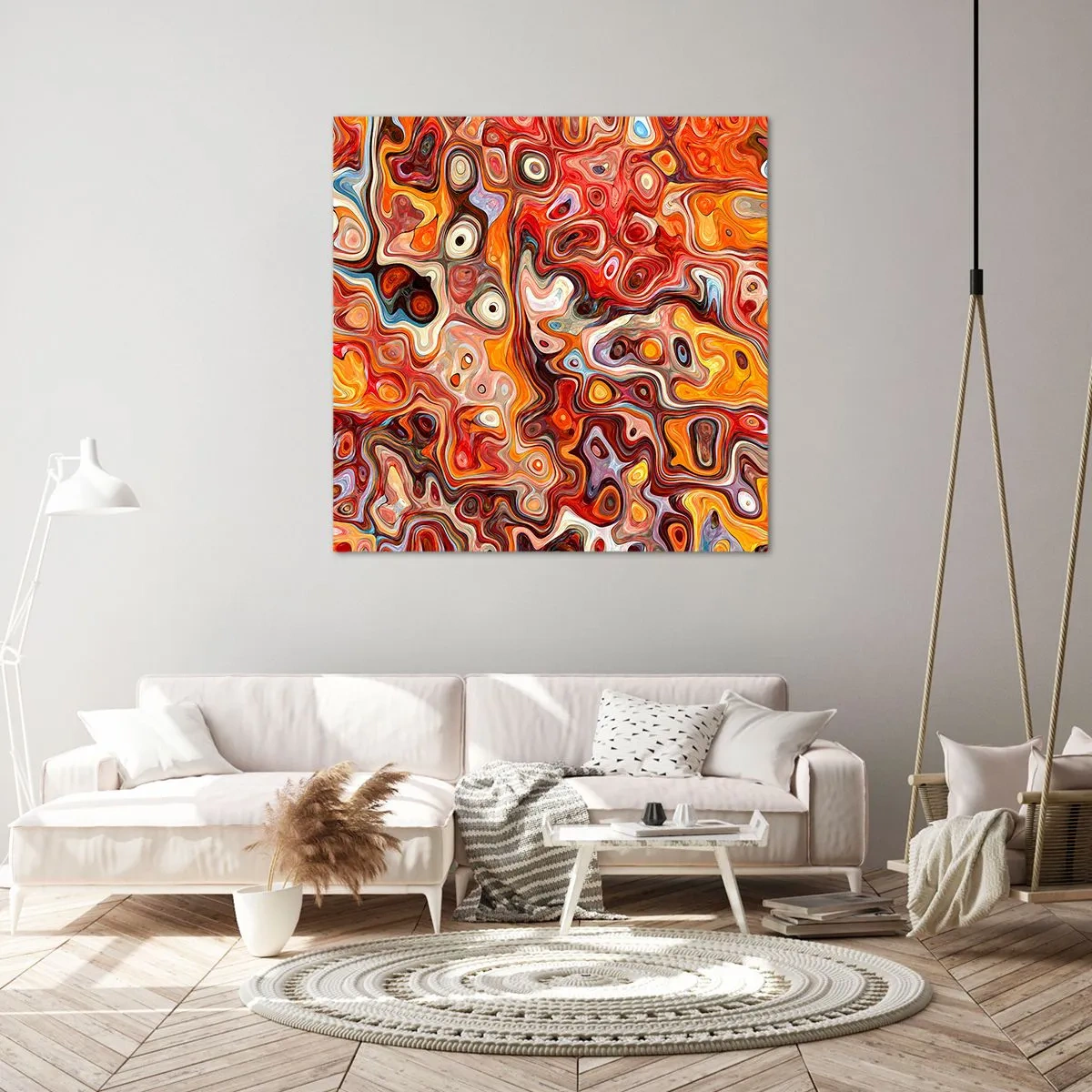 Obraz na plátně - Kdyby se ořechy rozpouštěly v medu - 50x50 cm