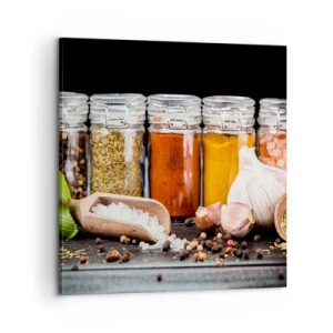 Obraz na plátně - Aby měl život chuť - 60x60 cm