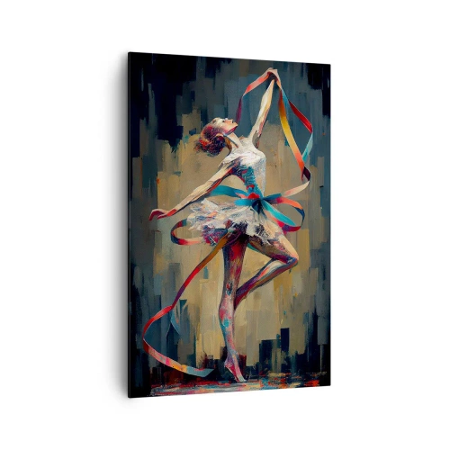 Obraz na plátně - Tanec se stuhou - 80x120 cm
