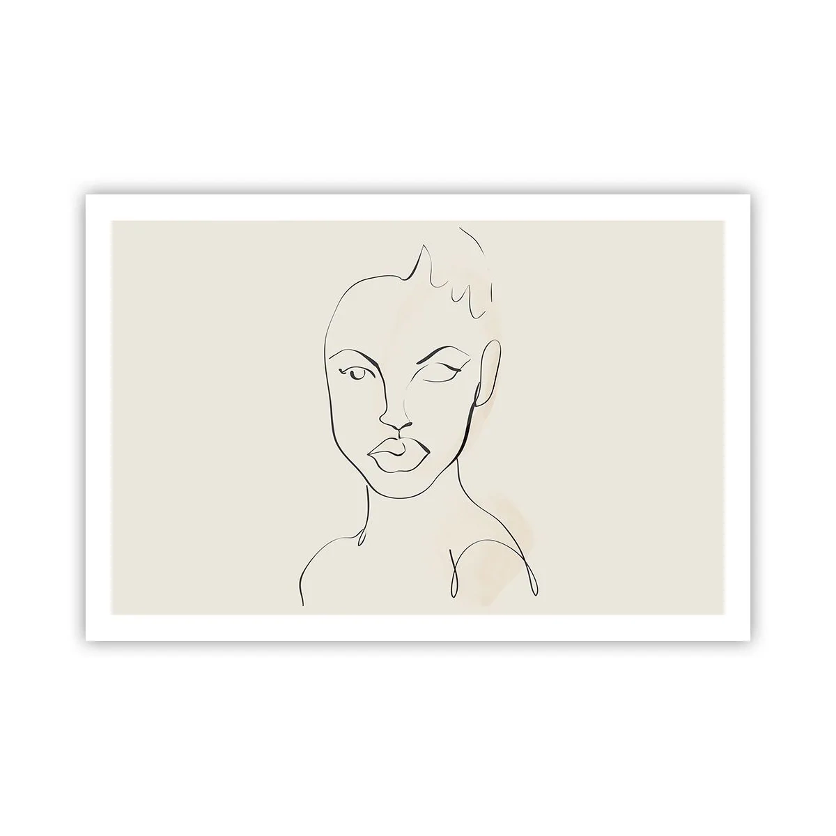 Plakát - Obrys smyslnosti - 91x61 cm