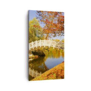 Obraz na plátně - Na bílém můstku vzdechů - 45x80 cm