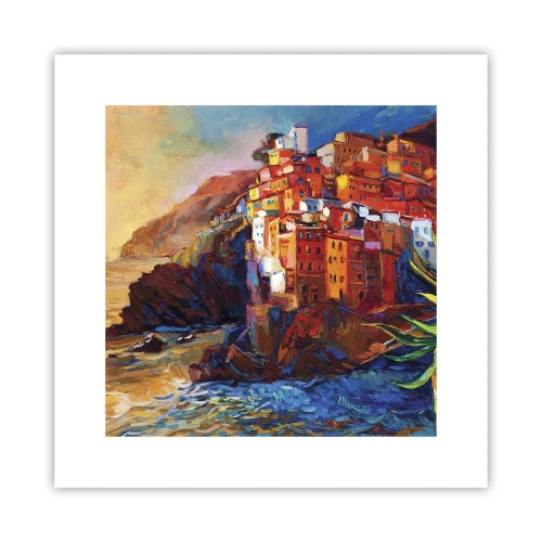 Plakát - Italský nádech - 30x30 cm