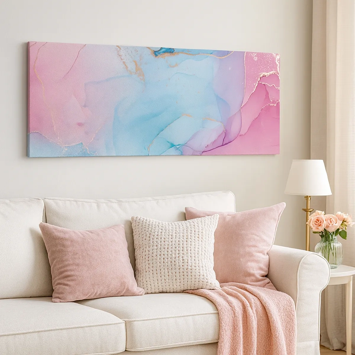 Obraz na plátně - Setkávání a prolínání - 30x30 cm