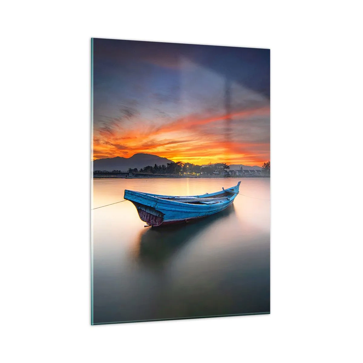 Obraz na skle - Blíží se dobrá noc - 50x70 cm