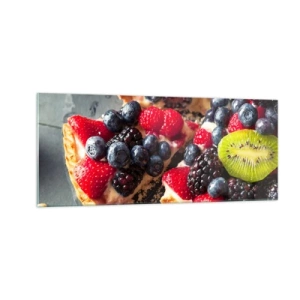 Obraz na skle - Dolce vita! - 100x40 cm