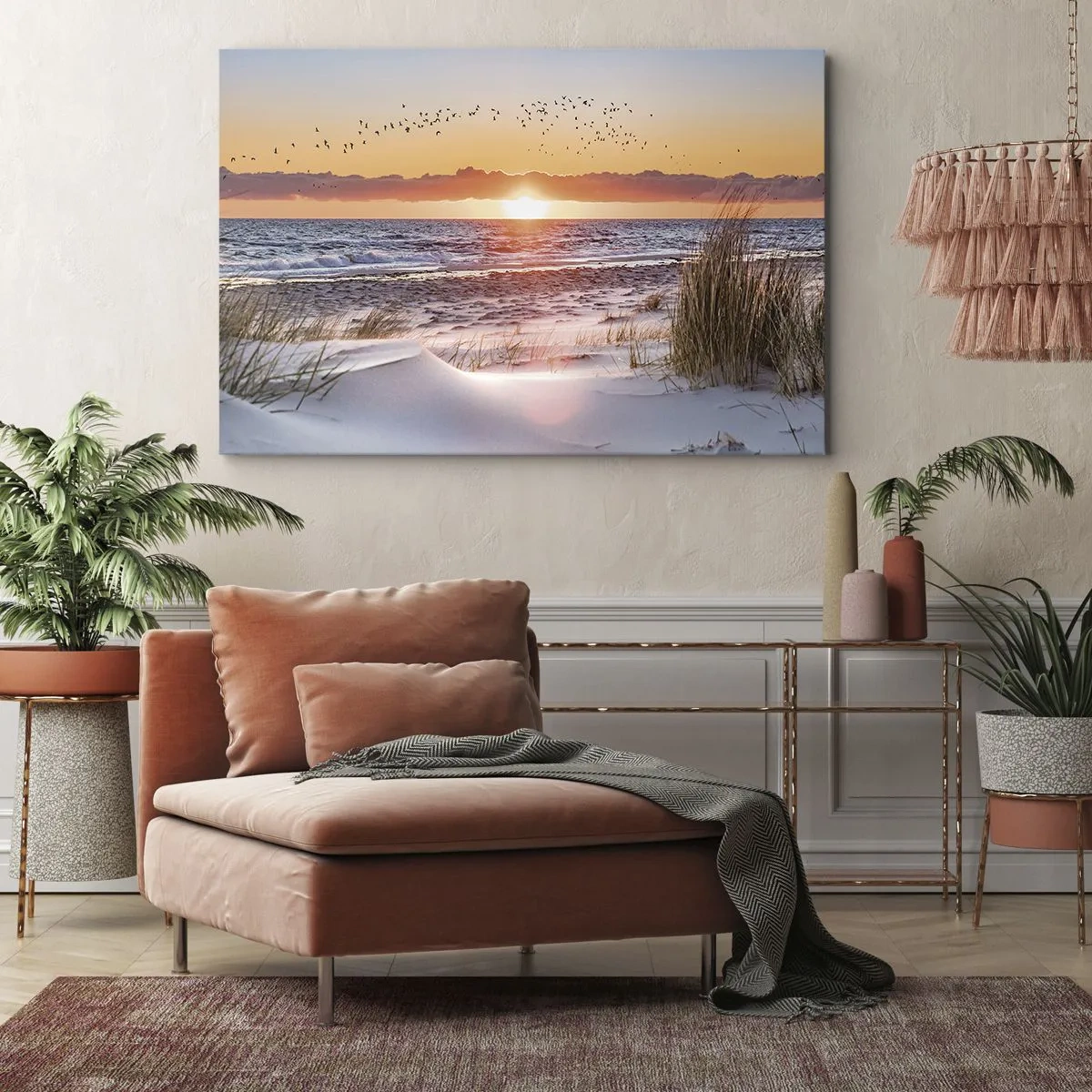 Obraz na plátně - Horizontální krajina - 70x50 cm