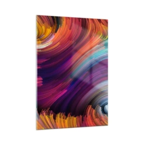 Obraz na skle - Začátek nového světa - 50x70 cm