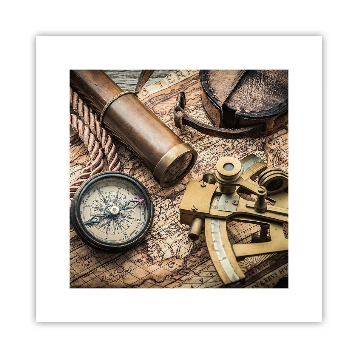 Plakát - Urči směr - 30x30 cm