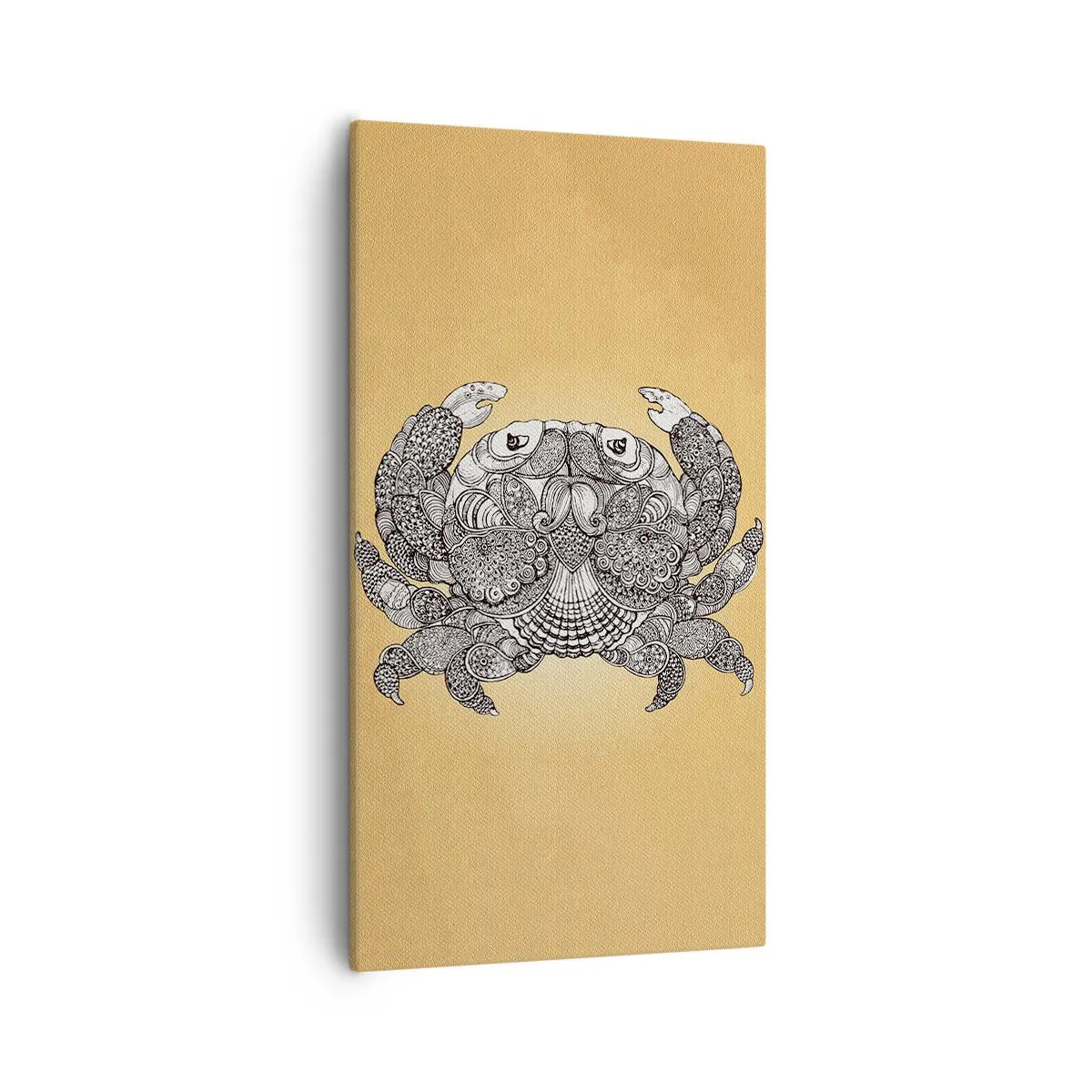 Obraz na plátně - Příběhy pana Kraba - 55x100 cm