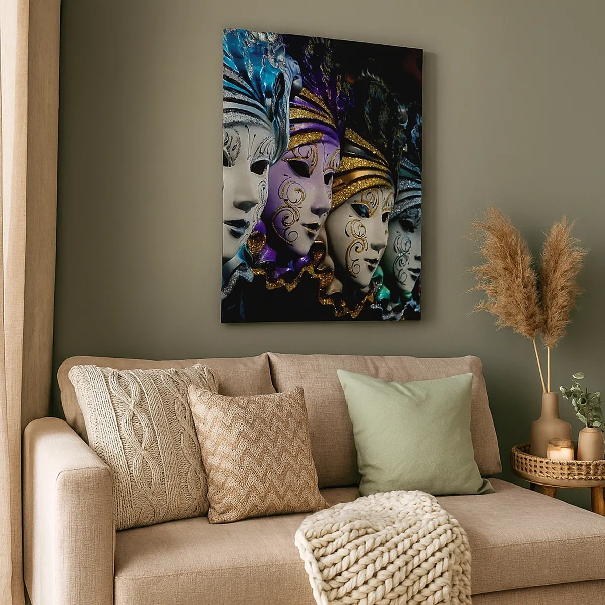 Obraz na plátně - Tajemství ve zlaté a ve stříbrné - 50x70 cm