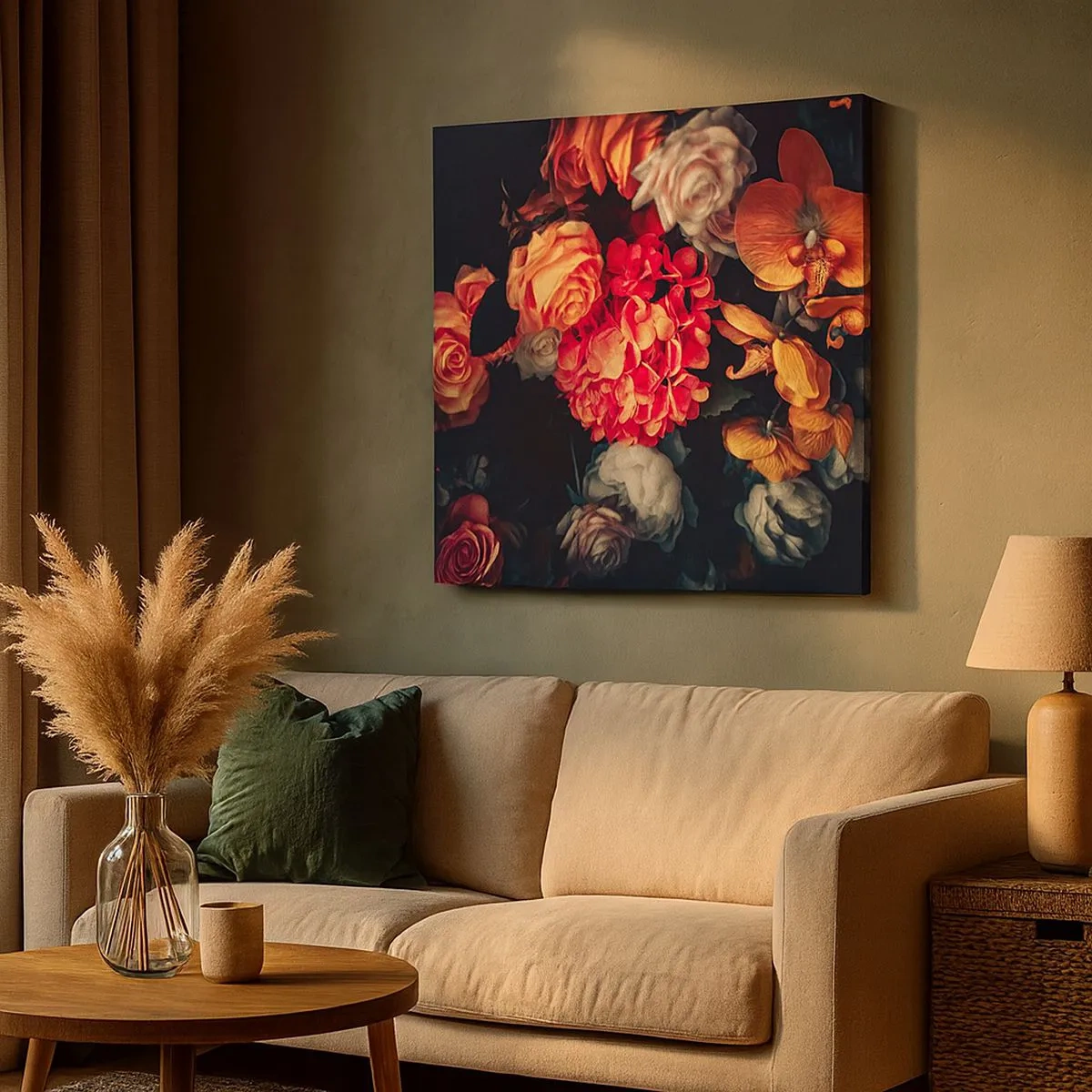 Obraz na plátně - Jako u holandských mistrů - 30x30 cm