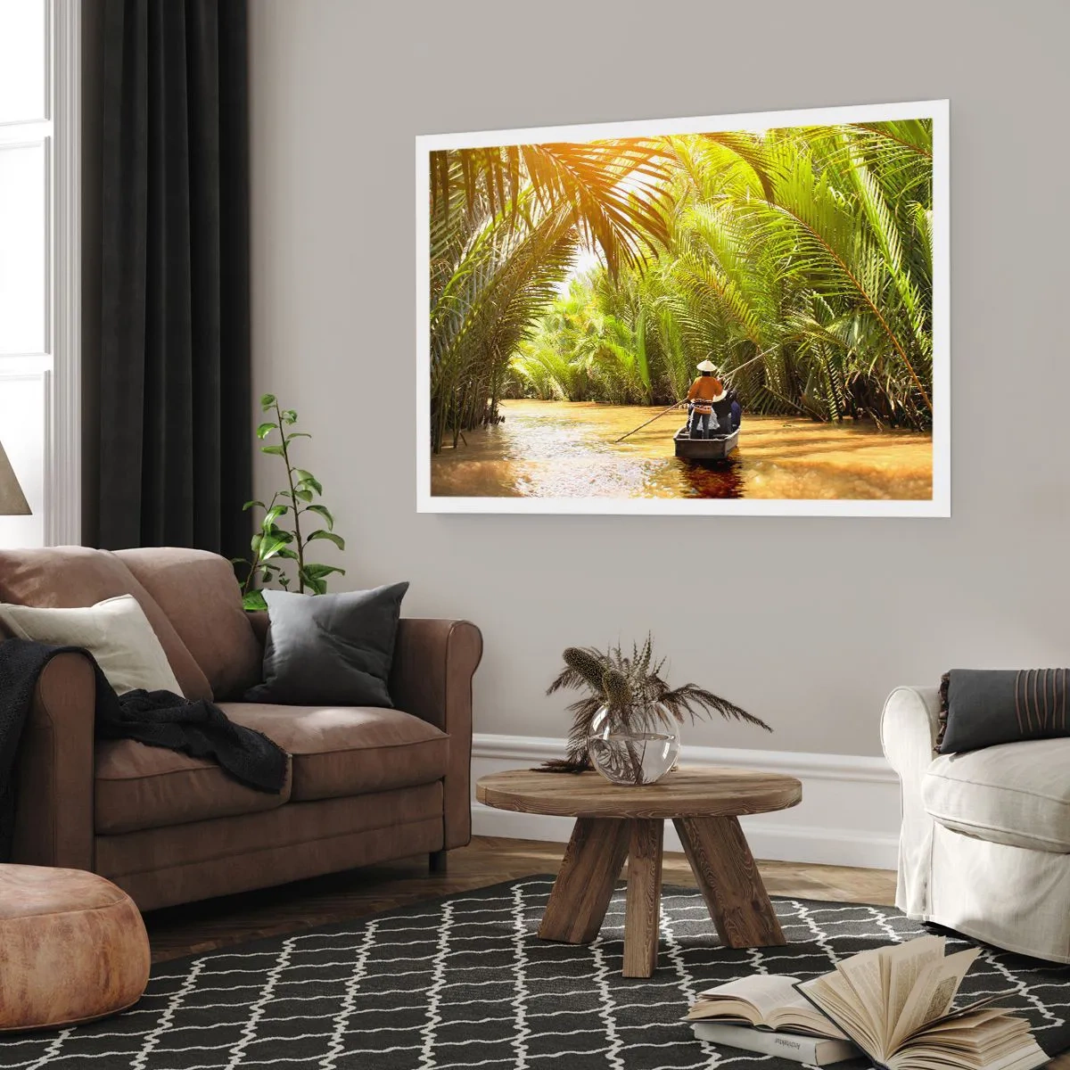 Plakát - Palmovou souteškou - 100x70 cm