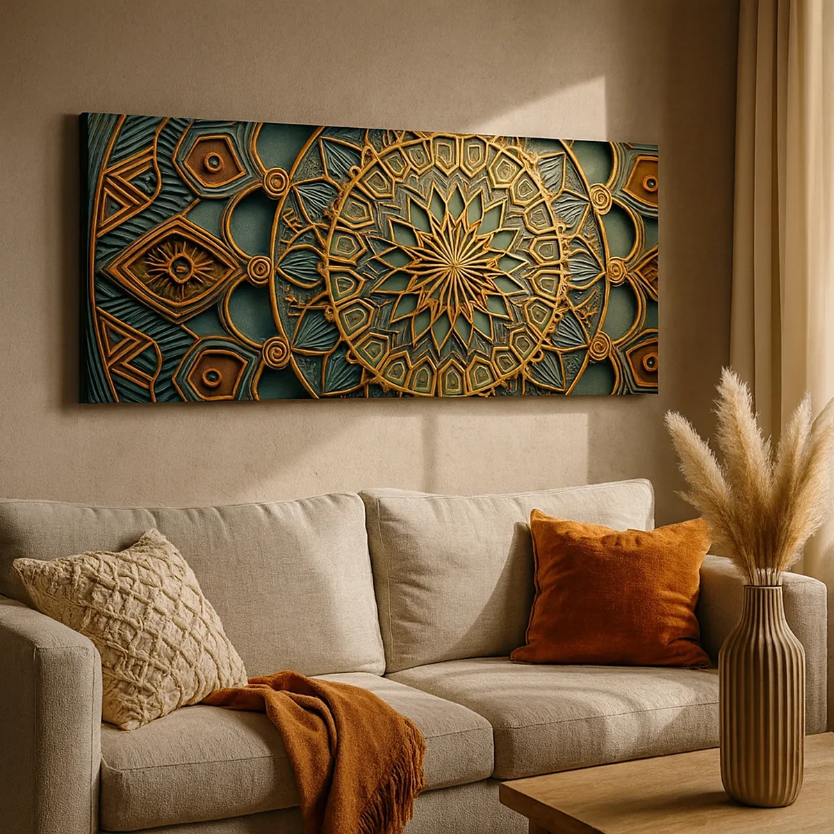 Obraz na plátně - V arabském stylu - 30x30 cm