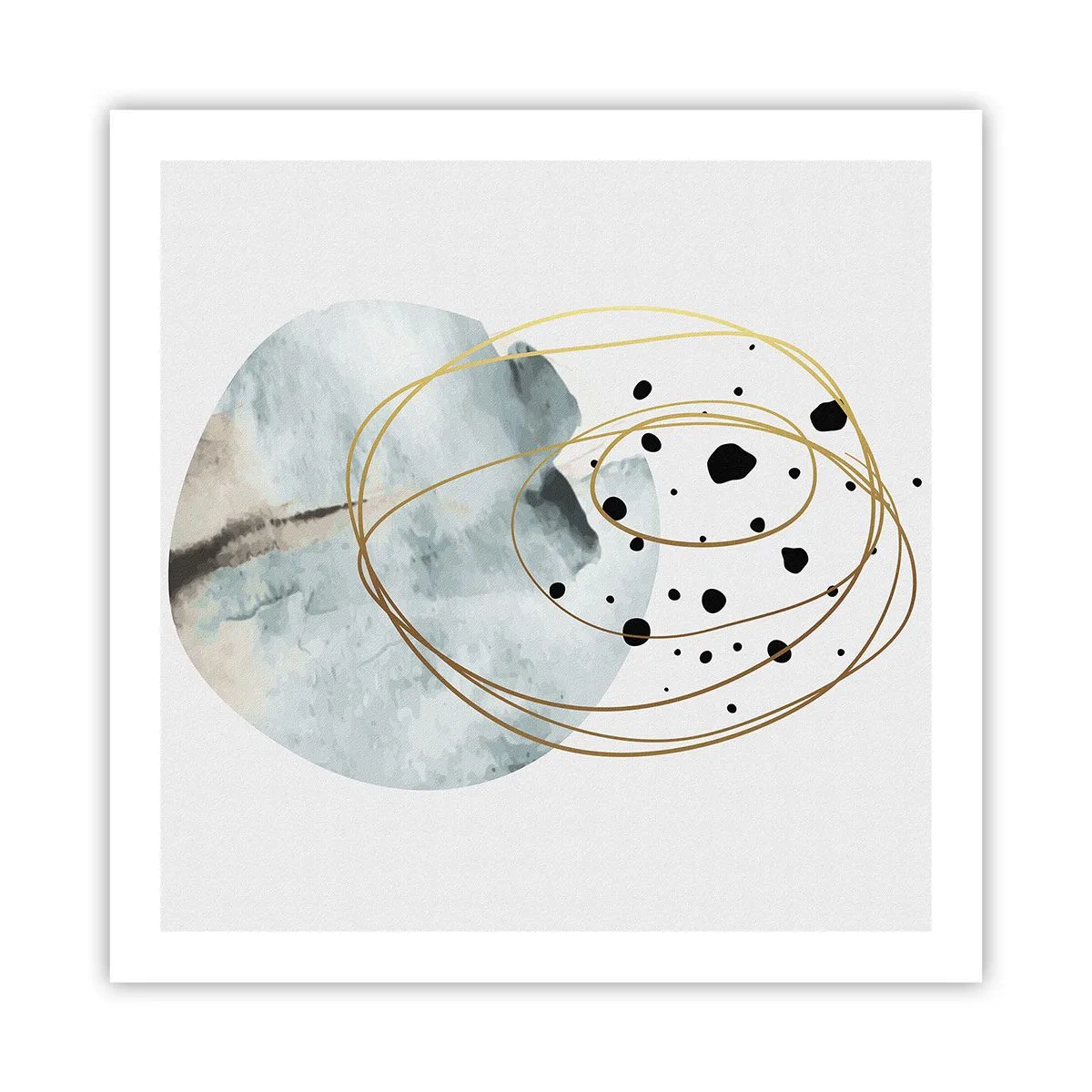 Plakát - V objetí prostoru - 60x60 cm