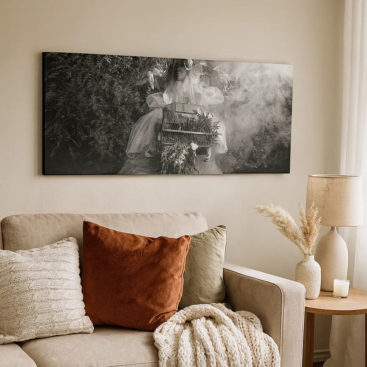 Obraz na plátně - Matka Příroda - 30x30 cm