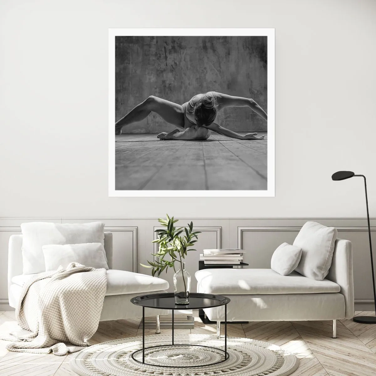 Plakát - Nalezená symetrie - 50x50 cm