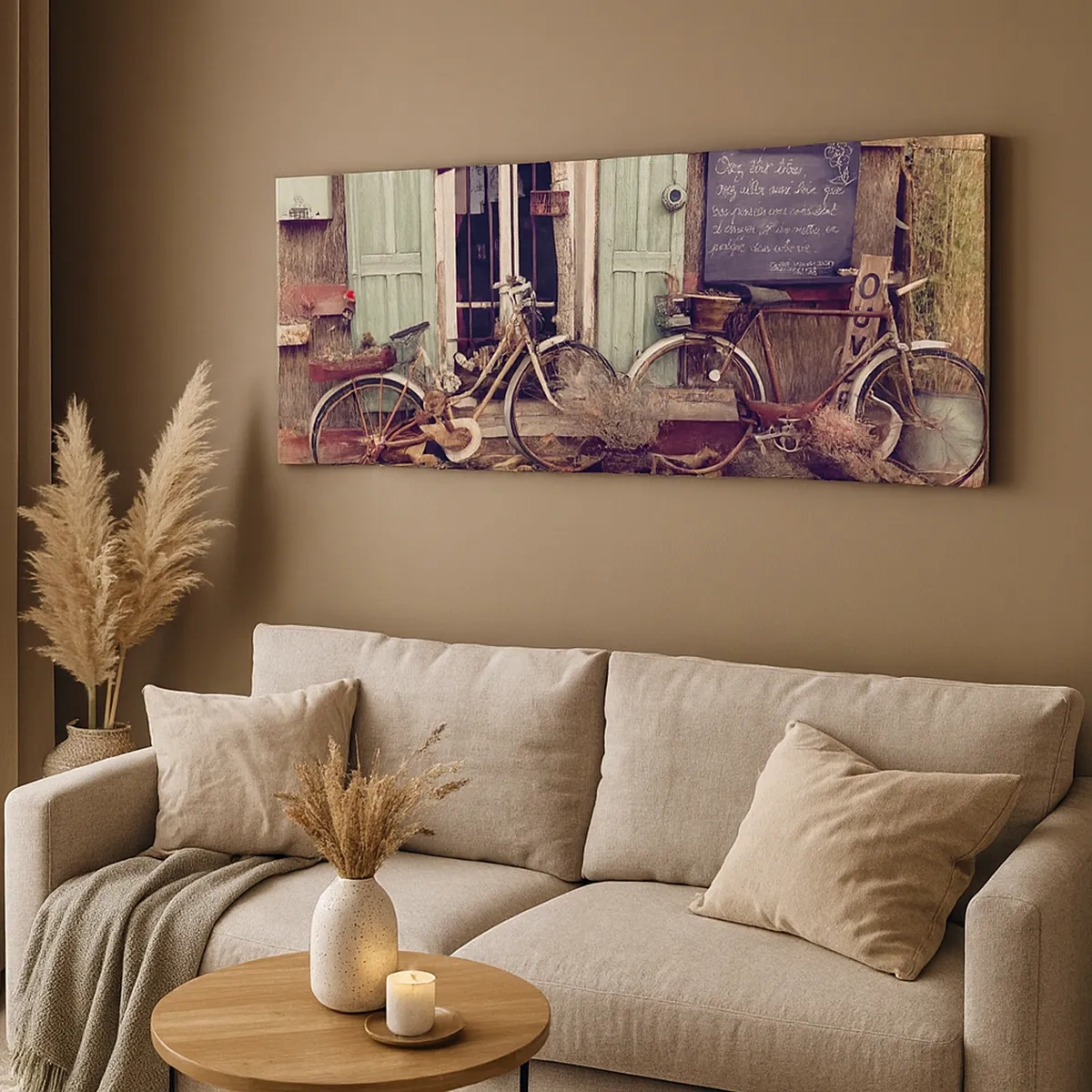 Obraz na plátně - Ať žije provincie - 30x30 cm