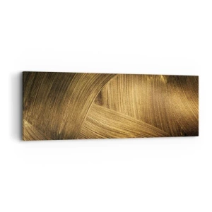 Obraz na plátně - Ve zlatém labyrintu - 90x30 cm
