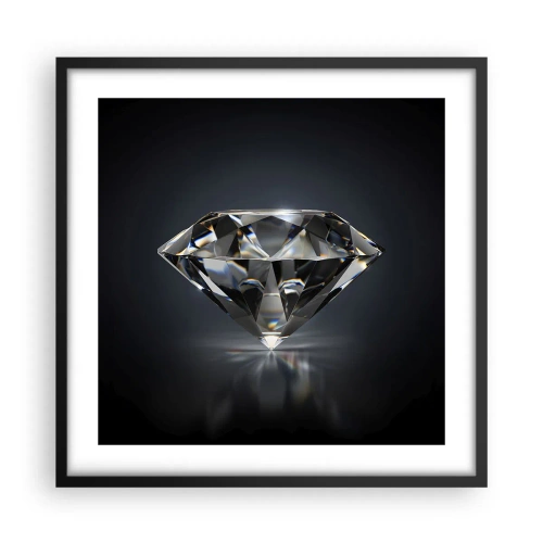 Plakát v černém rámu - Best girls friend - 50x50 cm