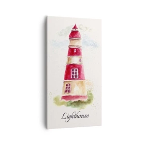 Obraz na plátně - Tady je vždy počasí - 55x100 cm