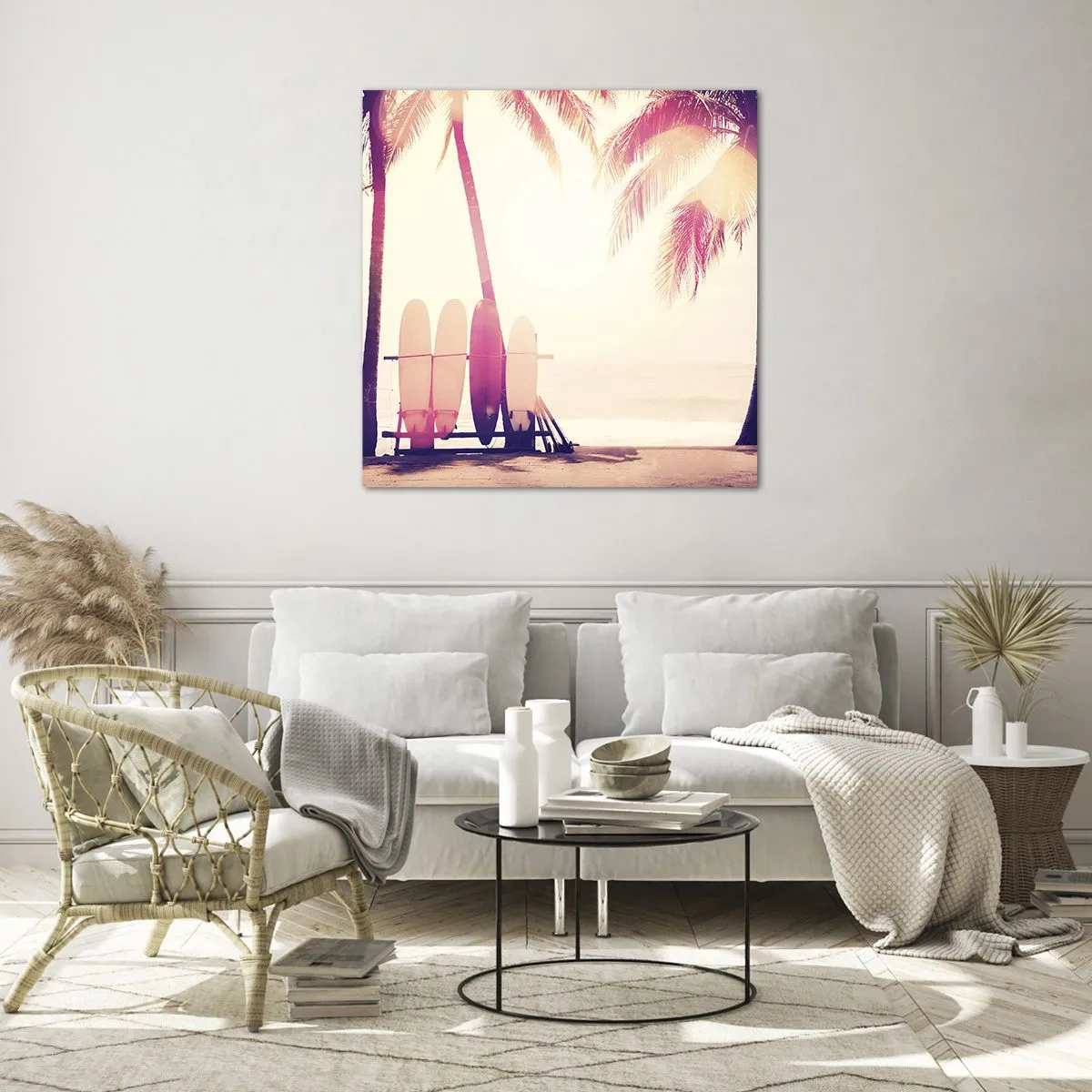 Obraz na skle - Bude to skvělý den - 40x40 cm