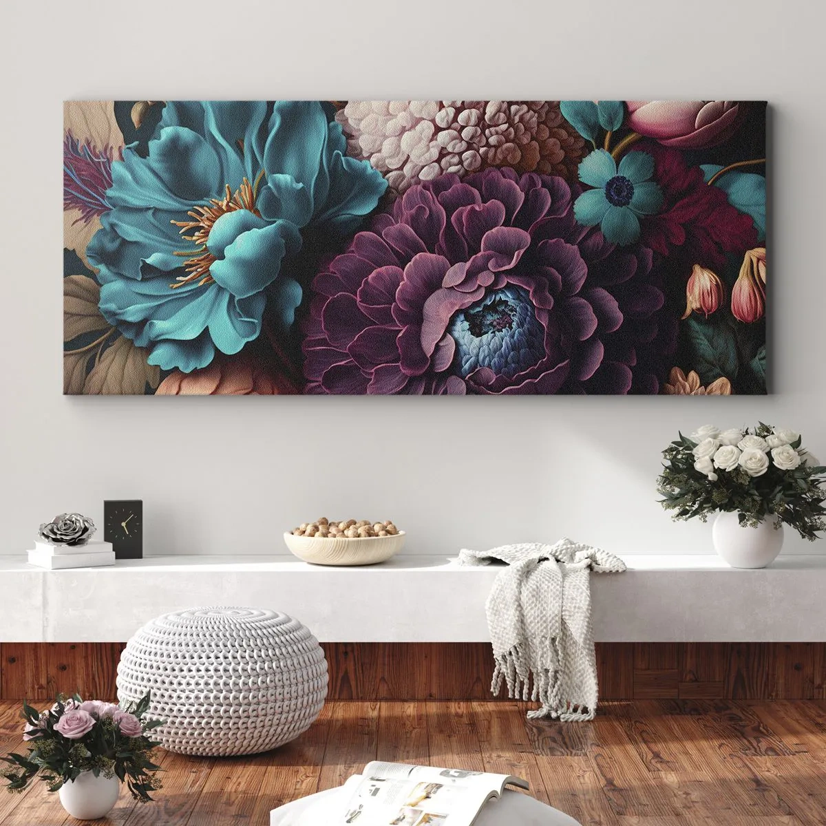 Obraz na plátně - Úroda přírody - 100x40 cm