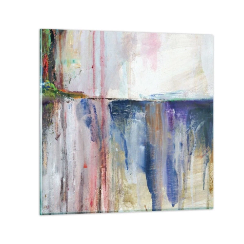 Obraz na skle - Barevné dojmy a asociace - 60x60 cm