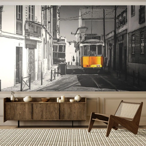 Fototapeta Premium Canvas - Duch Lisabonu - Město, Lisabon, Architektura - 100x70 cm