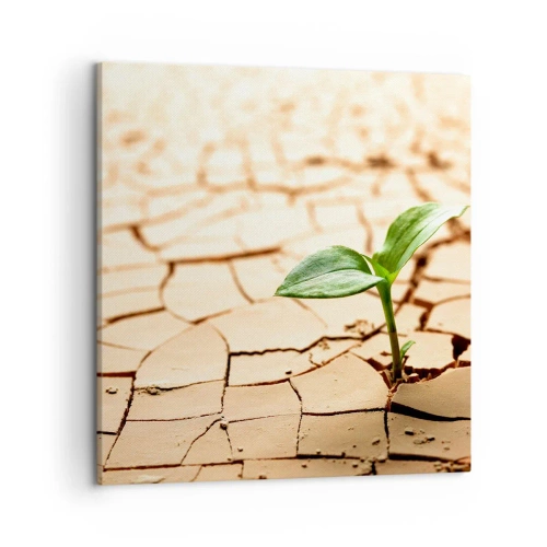 Obraz na plátně - Nespoutaná síla života - 50x50 cm