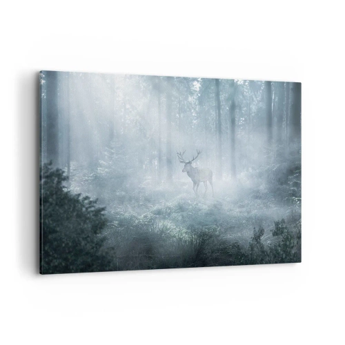 Obraz na plátně - Ranní obchůzka sídliště - 100x70 cm