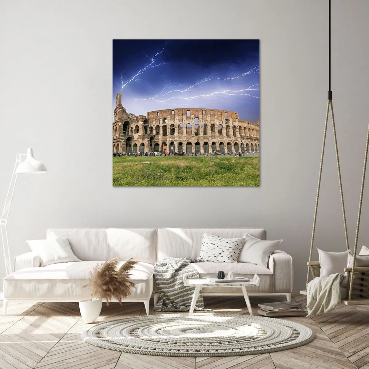 Obraz na plátně - Aréna války - 60x60 cm