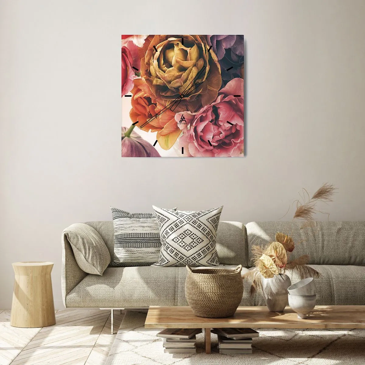 Nástěnné hodiny - Oslava života - 40x40 cm