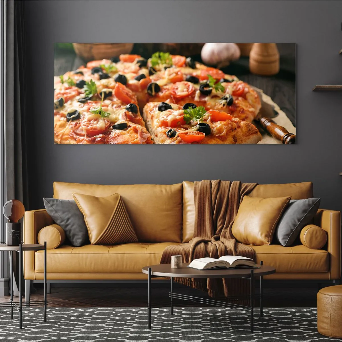 Obraz na skle - Opět jsi měl štěstí - 100x40 cm